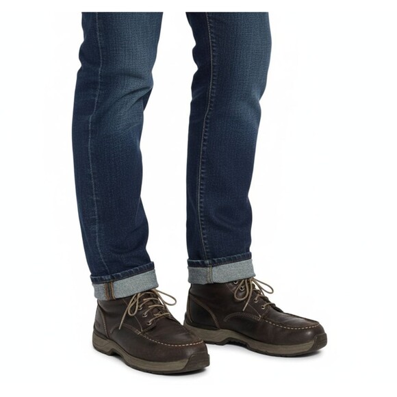 Carhartt Other - Carhartt Boots Moc Toe Chukka Wedge Brown Leather Work Mens 11.5 Rugged Classic